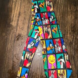 Warner Bros Red and Blue Cartoon Ties